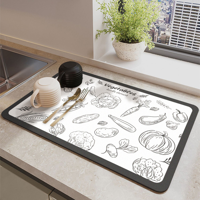 Coil mat in entrance setting